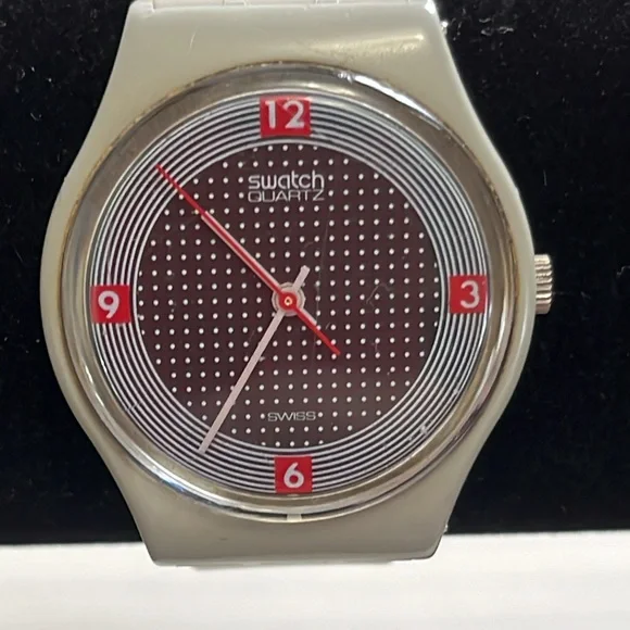 VINTAGE 1984 SWATCH PIRELLI WATCH - Picture 2 of 6